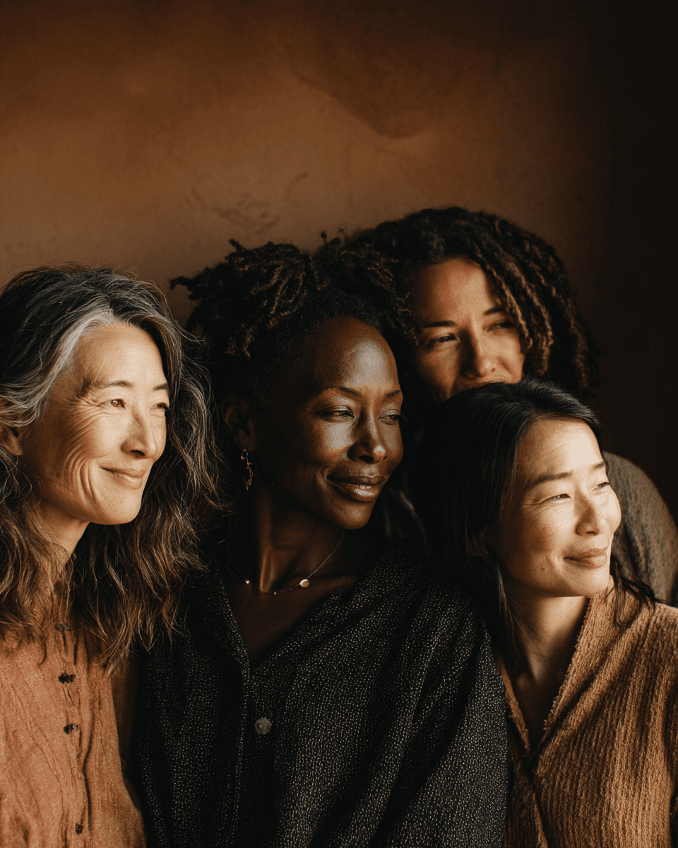 Women of diverse backgrounds